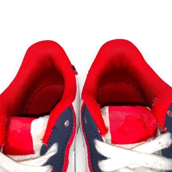 Nike Air Force 1 AF1 LV8 White / Blue / Red BV1084-101 Youth 4.5 Women's 6 - Picture 11 of 12